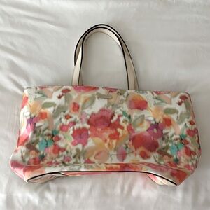 Kate Spade watercolor Floral Tote Bag